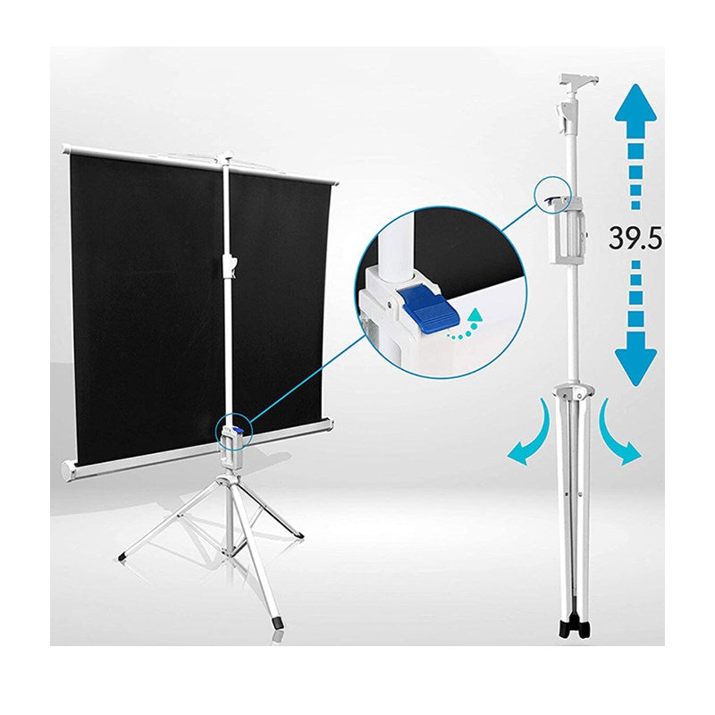 SMQ Projector Screen - Tripod - (84 SMQ Projector Screen - Tripod - (84
